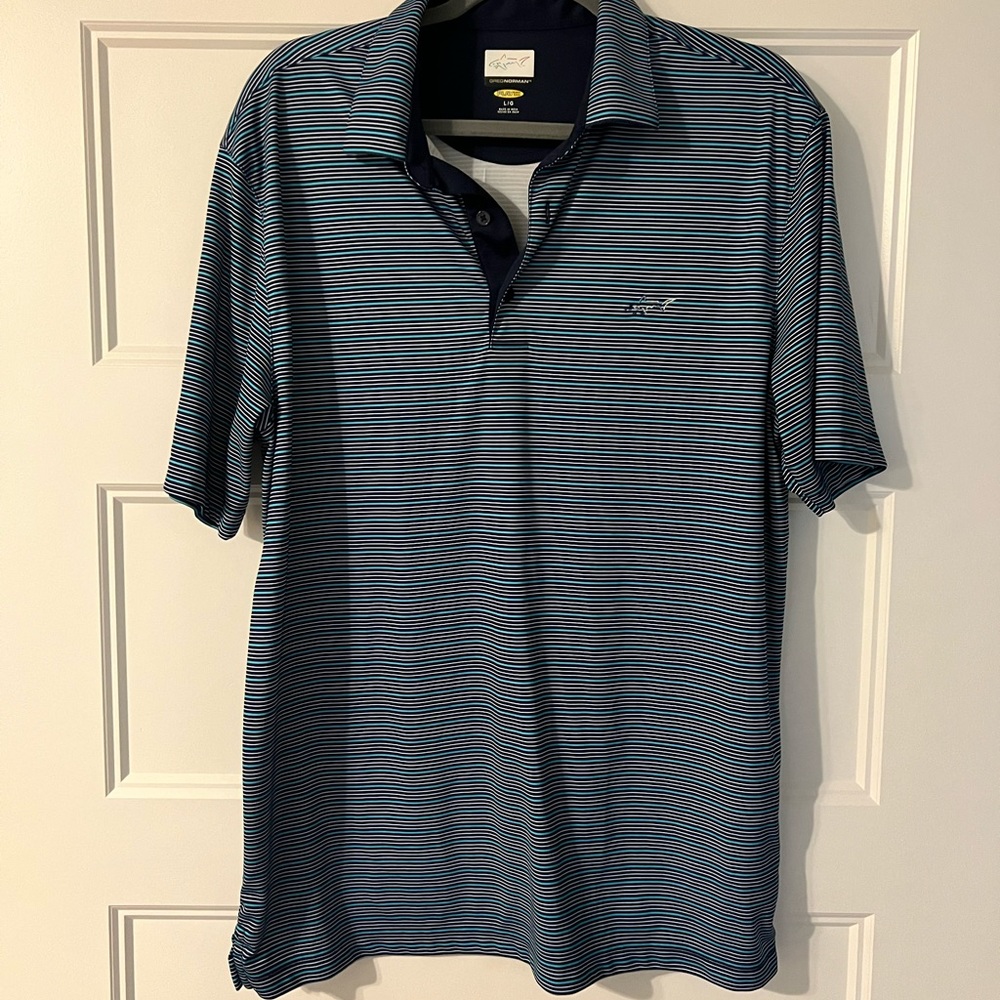 Greg Norman Performance Polo in GUC size large